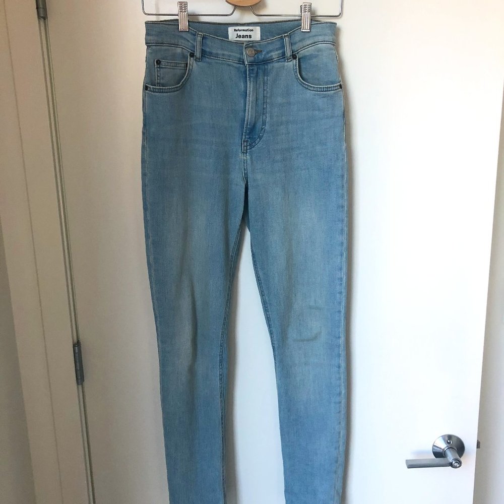 Reformation Harper High Rise Skinny Jeans